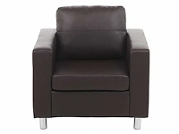 Faux fauteuil - bruin - afbeelding 5 van  6