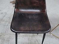 Faux leather barkruk - afbeelding 2 van  2