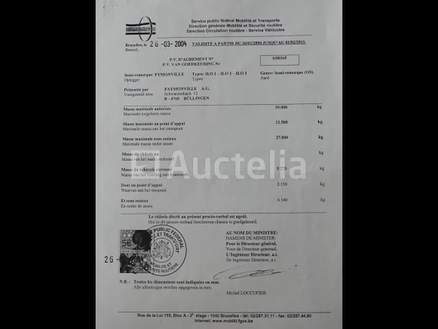 Faymonville ilo -2 3-assige trekker met lades - afbeelding 19 van  37