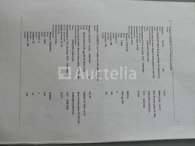 Faymonville ilo -2 3-assige trekker met lades - afbeelding 29 van  37