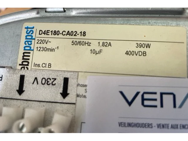 Fbmpapst keukenventilator - afbeelding 2 van  3