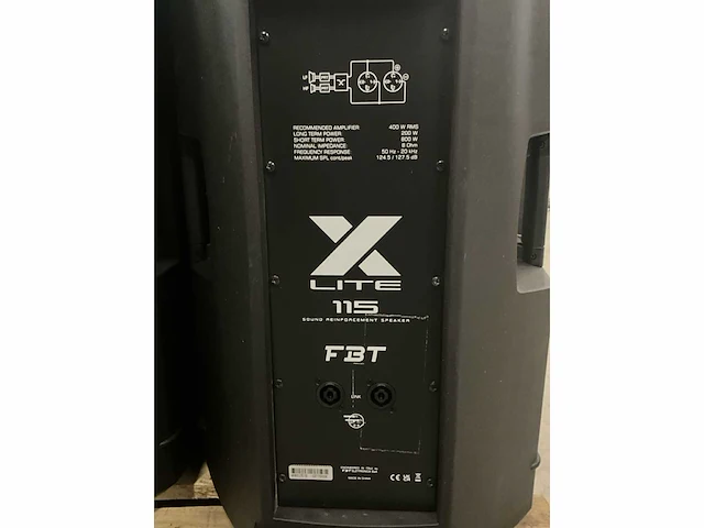 Fbt x-lite115 luidspreker (2x) - afbeelding 3 van  4