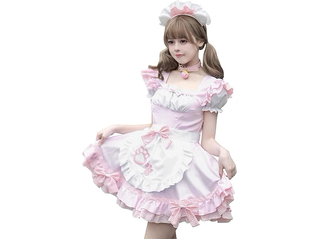 Fccam cat maid cosplay jurk (small) - afbeelding 1 van  3