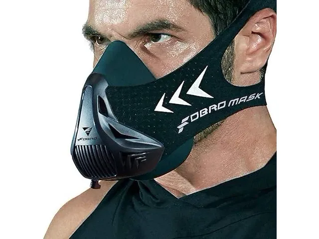 Fdbro sportmaskers voor fitnesshardlooptraining - afbeelding 1 van  2