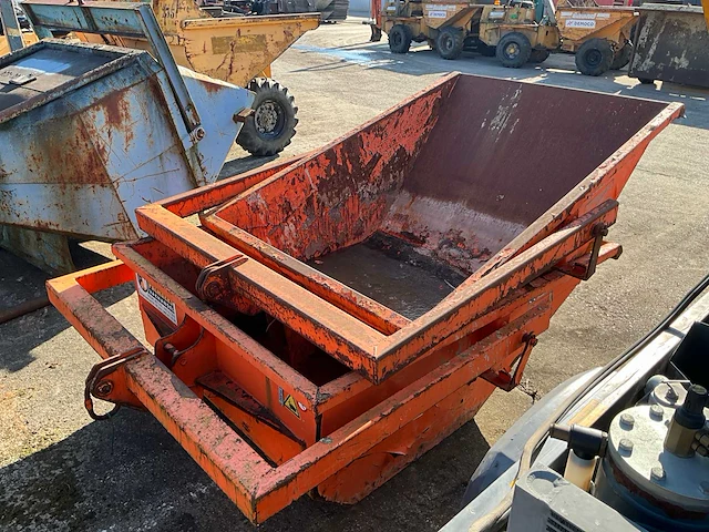 Fe eichinger afvalcontainers 1000l max 2000kg (2x) - afbeelding 7 van  9