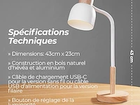 Feelsolar® draadloze led-bureaulamp (2 stuks) - afbeelding 2 van  4