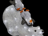 Feeric lichtbeer en pinguïns - afbeelding 1 van  1
