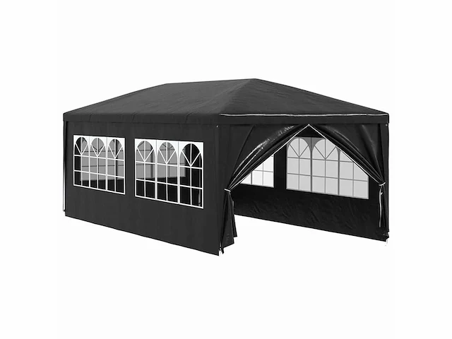 Feesttent 3x6 m antraciet - afbeelding 4 van  7