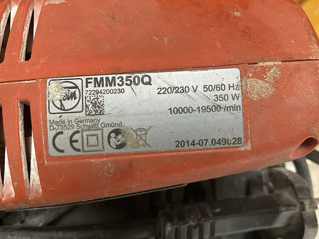 Fein multi master fmm350q multitool - afbeelding 2 van  2