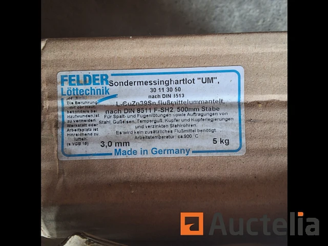 Felder lottechnik nikkel zilver soldeerstaven (03-025) - afbeelding 1 van  1