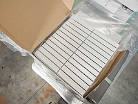 Felice kitkat white glans 29,6x30 cm mozaïek tegel 40 m² - afbeelding 4 van  8