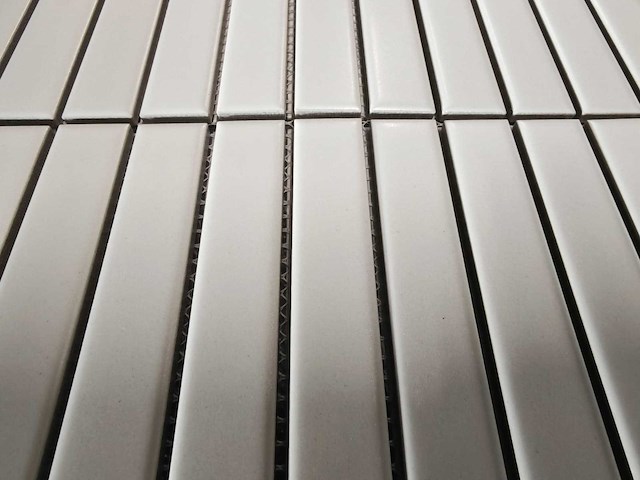 Felice kitkat white mat 29,6x30 cm mozaïek tegel 27,35 m² - afbeelding 4 van  8