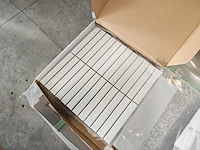 Felice kitkat white mat 29,6x30 cm mozaïek tegel 27,35 m² - afbeelding 7 van  8