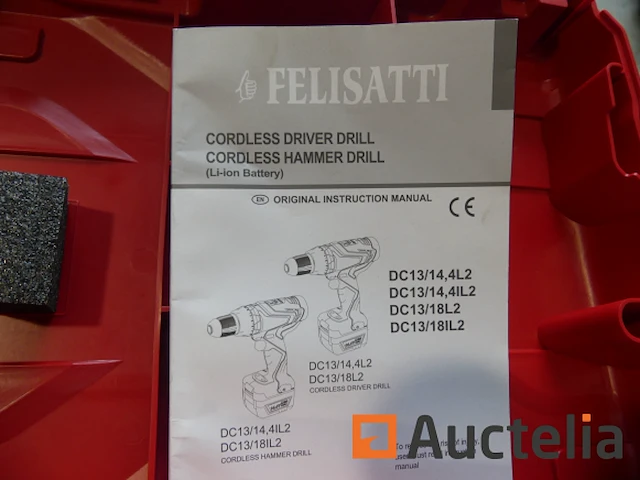 Felisatti dc13/18l2 schroevendraaier - afbeelding 1 van  6
