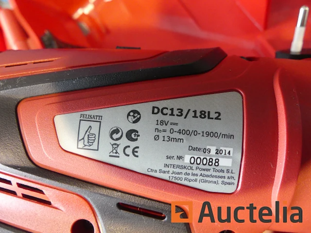 Felisatti dc13/18l2 schroevendraaier - afbeelding 4 van  6