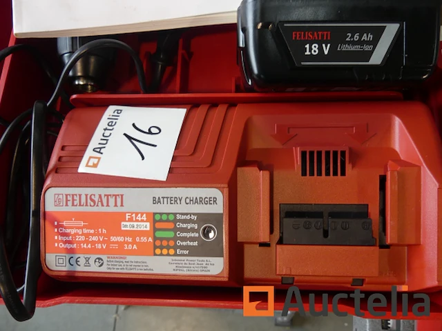 Felisatti dc13/18l2 schroevendraaier - afbeelding 6 van  6
