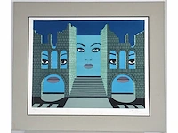 Felix labisse - femmes dans un chateau - litho - afbeelding 2 van  7