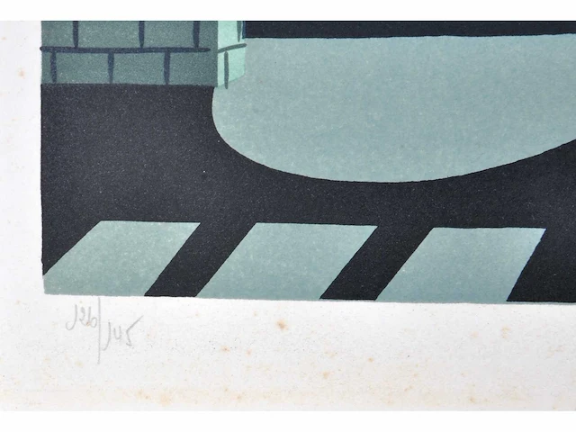 Felix labisse - femmes dans un chateau - litho - afbeelding 4 van  7