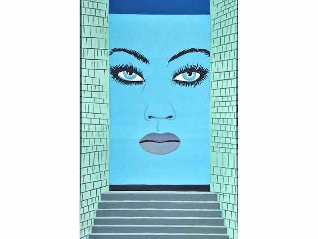 Felix labisse - femmes dans un chateau - litho - afbeelding 6 van  7