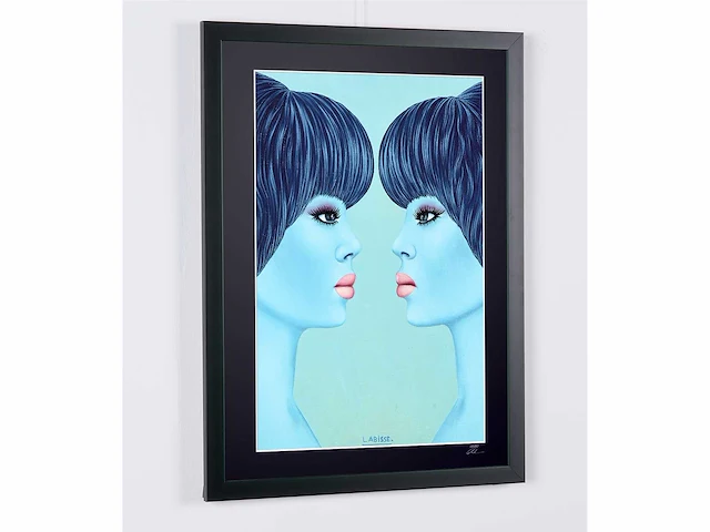 Félix labisse (after) - "parallèlement" - 1973 - 70x50 cm - gelimiteerde oplage 20 stuks - afbeelding 4 van  6