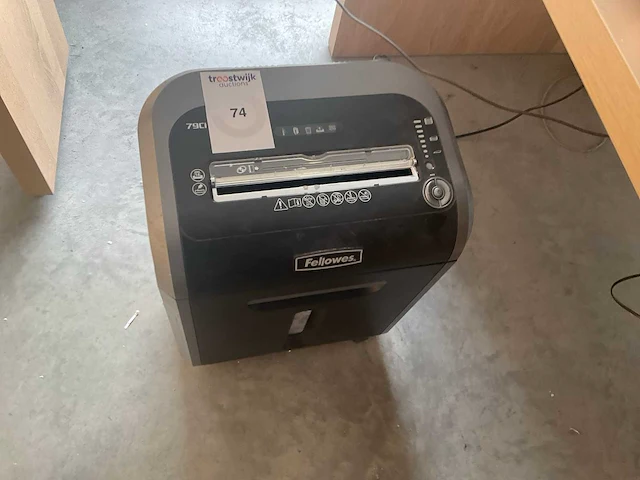 Fellowes 79ci elektrische papierversnipperaar - afbeelding 2 van  3
