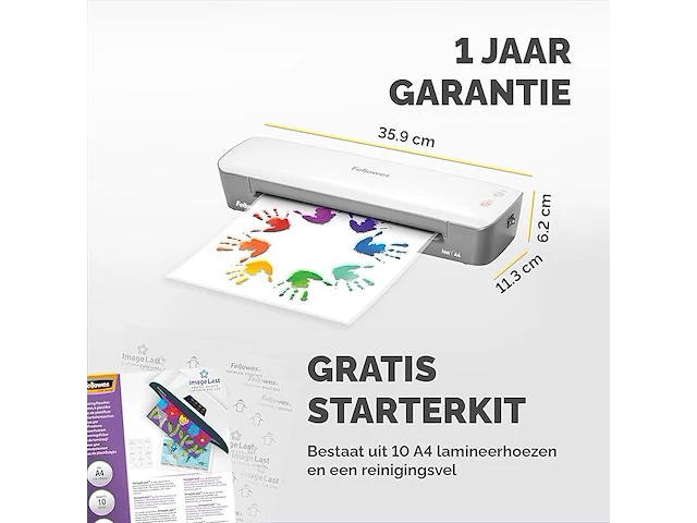 Fellowes ion a4 lamineerapparaat - afbeelding 3 van  3