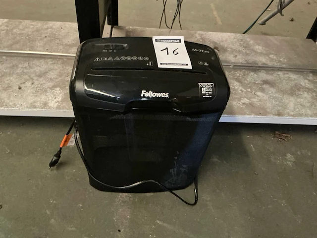 Fellowes m-7cm papiervernietiger - afbeelding 1 van  3