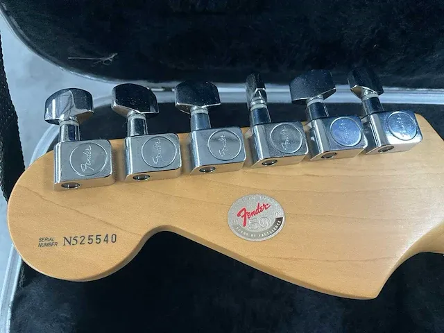 Fender stratocaster - lake placid blue (1995) - afbeelding 2 van  19