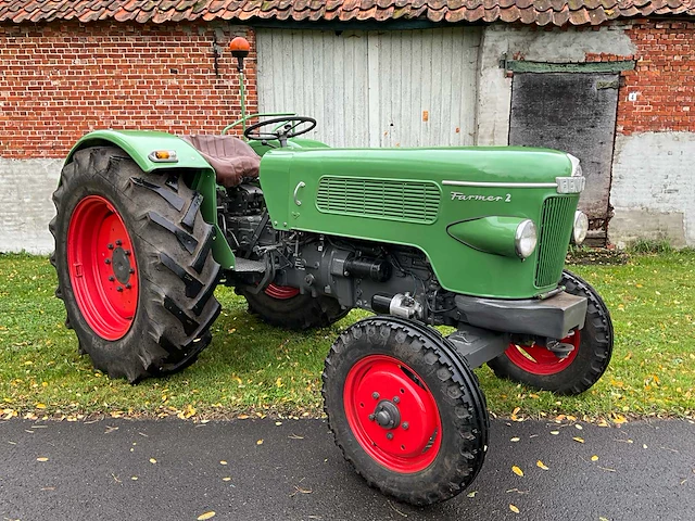 Fendt - 1966 - farmer 2 fw 139/3 - oldtimer tractor - afbeelding 23 van  31