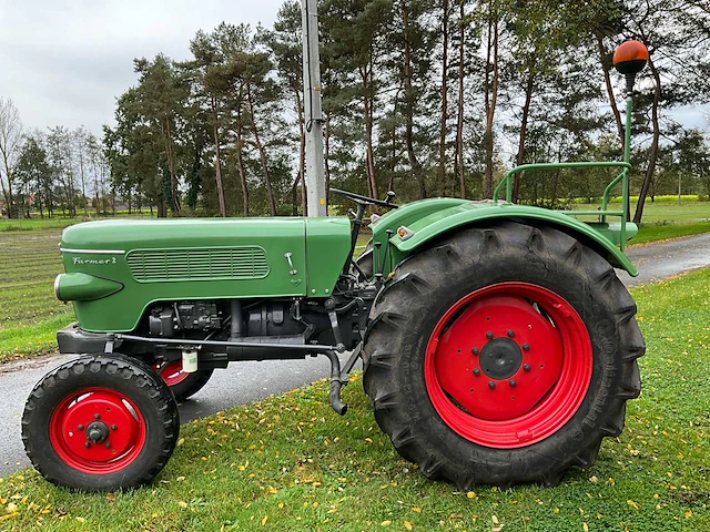 Fendt - 1966 - farmer 2 fw 139/3 - oldtimer tractor - afbeelding 30 van  31