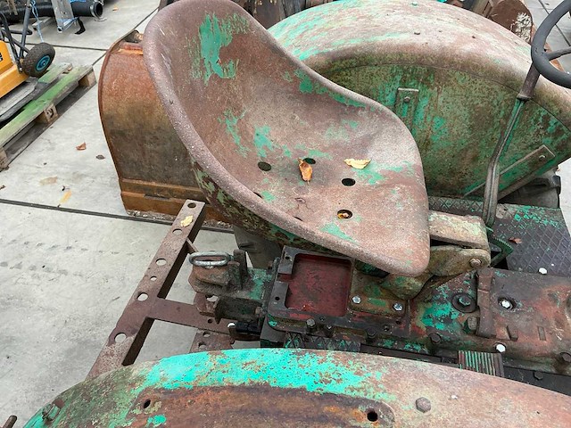 Fendt dieselross oldtimer tractor 1956 - afbeelding 7 van  8