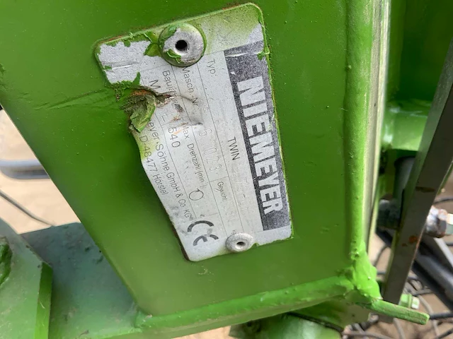 Fendt former 456 dn gedragen hooischudder - afbeelding 7 van  7