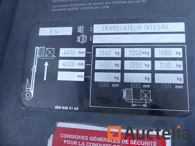 Fenwick-linde elektrische vorkheftruck e 14-02 - afbeelding 13 van  17