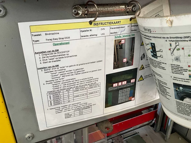 Ferag easy strap es35 inbindmachine - afbeelding 6 van  7