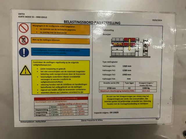 Feralco 20 palletstelling gebouw 15 a - afbeelding 4 van  4