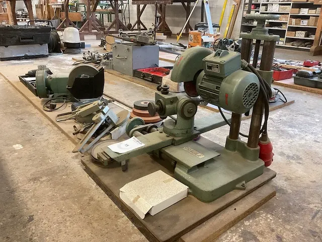 Ferm fdsk-200/150 werkbankslijpmachine - afbeelding 1 van  9