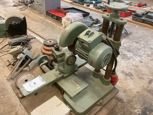 Ferm fdsk-200/150 werkbankslijpmachine - afbeelding 5 van  9