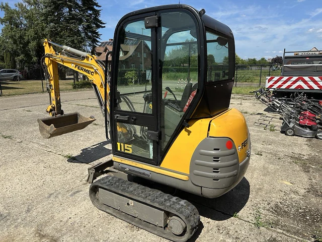 Fermec 115 graafmachine, 1997 - afbeelding 16 van  19