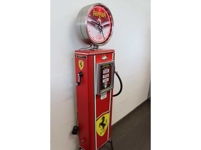 Ferrari - benzinepomp kast - decorative object - afbeelding 4 van  6