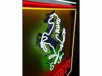 Ferrari - neon sign (glas) - 100 cm x 80 cm - afbeelding 7 van  23