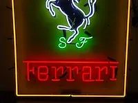 Ferrari - neon sign (glas) - 100 cm x 80 cm - afbeelding 17 van  23