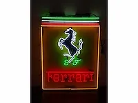 Ferrari - neon sign (glas) - 100 cm x 80 cm - afbeelding 21 van  23