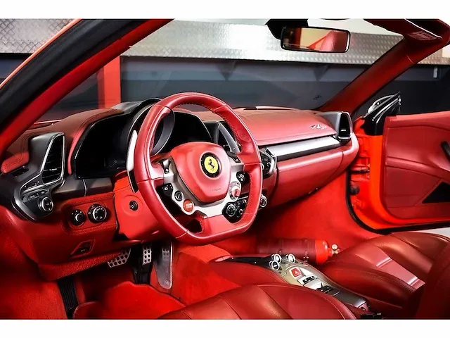 Ferrari 458 italia spider 4,5l v8 - 2015 - afbeelding 66 van  85