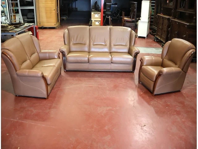 Ferrari divani lederen salon - afbeelding 2 van  6