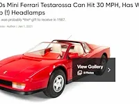Ferrari testarossa junior - afbeelding 16 van  40