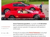 Ferrari testarossa junior - afbeelding 28 van  40