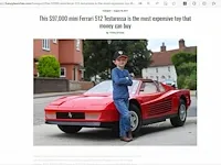 Ferrari testarossa junior - afbeelding 36 van  40