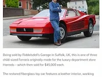 Ferrari testarossa junior - afbeelding 37 van  40