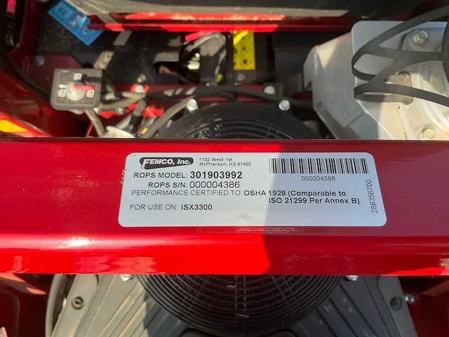 Ferris isx 3300 zitmaaier - afbeelding 22 van  30