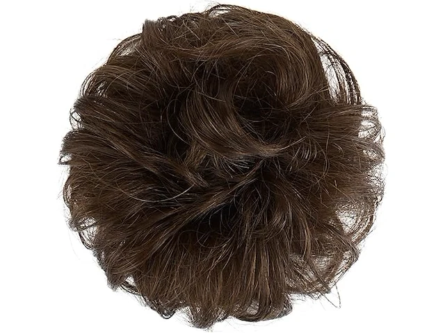 Feshfen 100% menselijk haar knot extensie - afbeelding 1 van  4